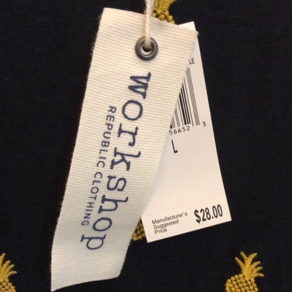 🆕 Workshop Pineapple Shirt size large fits medium - Picture 6 of 7